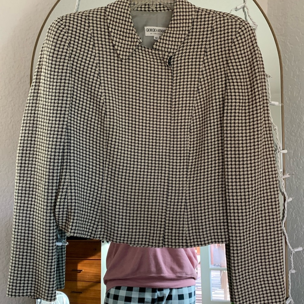 Vintage Giorgio Armani Printed Jacket